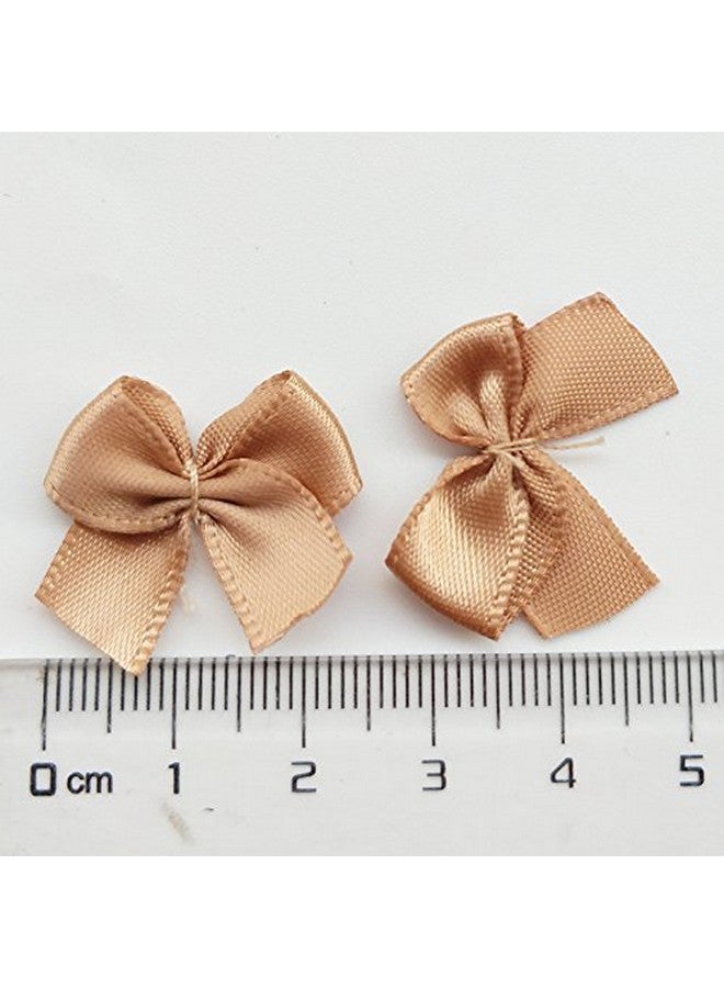 شينكو كرافت مجموعة من 60 قطعة من فيونكات شرائط الساتان الصغيرة من Chenkou Craft، مقاس 1 × 3/4 بوصة، زينة يدوية (مزيج) - Image 3