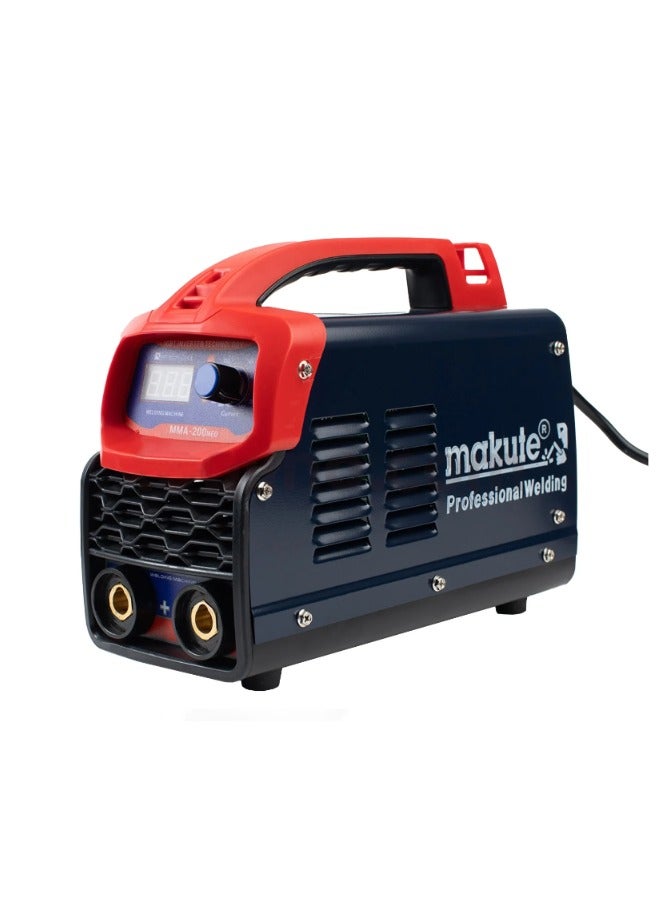 makute MMA-200NEO Inverter Welding Machine with 2 amps and 9.5 KVA for Altitude Work, Field Operations,Indoor Fittings and more - Image 1