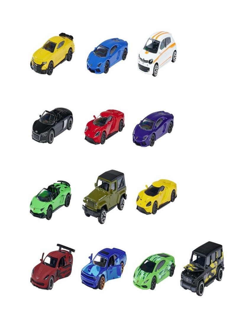 Simba Majorette Limited Edition Set with 13 Metal Model Vehicles - Image 2