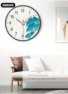 Creative Wall Clock, 10 inch Modern Battery Operated Wall Clocks, Round Easy Clocks with Pattern for Room, Kitchen, Office, School Home Decor - pzsku/Z9DFEEF531B0936120457Z/45/_/1724294188/798bc26b-0742-4814-8451-fd1eaee15a1e