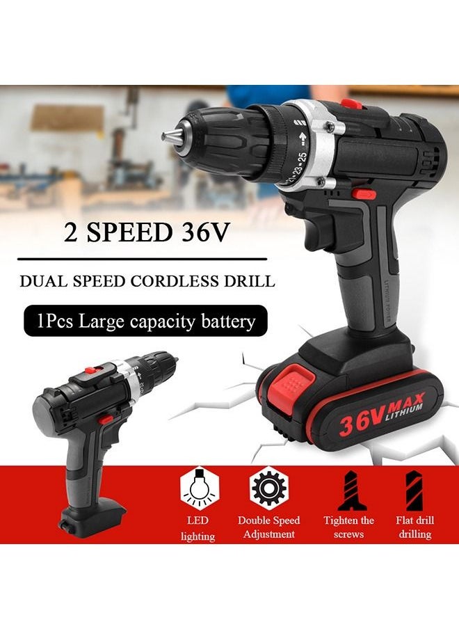 Arabest 36V Wireless Multi-functional Electric Impact Cordless Drill Hand Machine Electric Holder Cordless Power Drill  - Image 5
