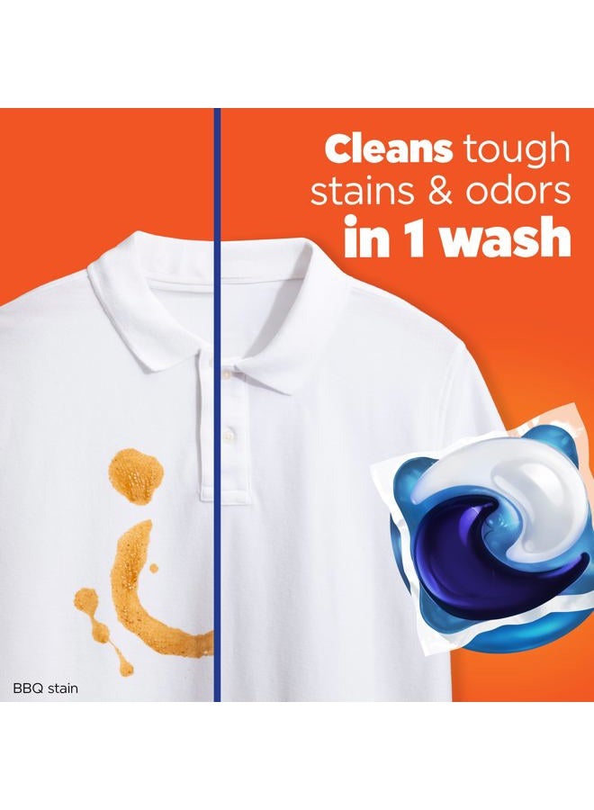 Tide PODS laundry detergent pacs, 3-in-1 Stain Remover, Odor Fighter, Color Protector, 42 Count, HE compatible, Spring Meadow Scent - Image 2