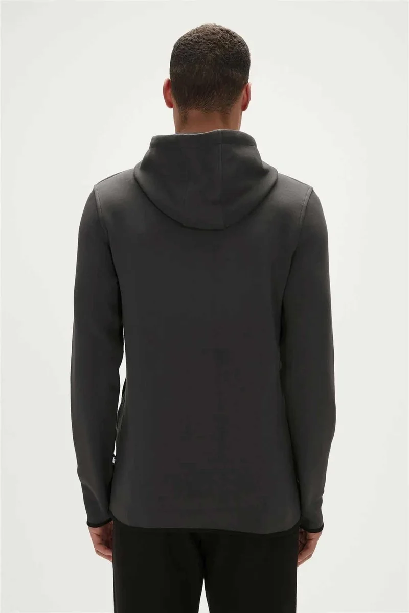 باد بير Defense Half-Zip Hoodie Men's Sweatshirt 19.02.27.027RAVEN