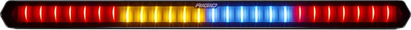 Rigid Industries - 901801 Chase Rear Facing, 27 Mode, 5 Color LED Light Bar 28-inch, Tube Mount (28 inches) - Image 1