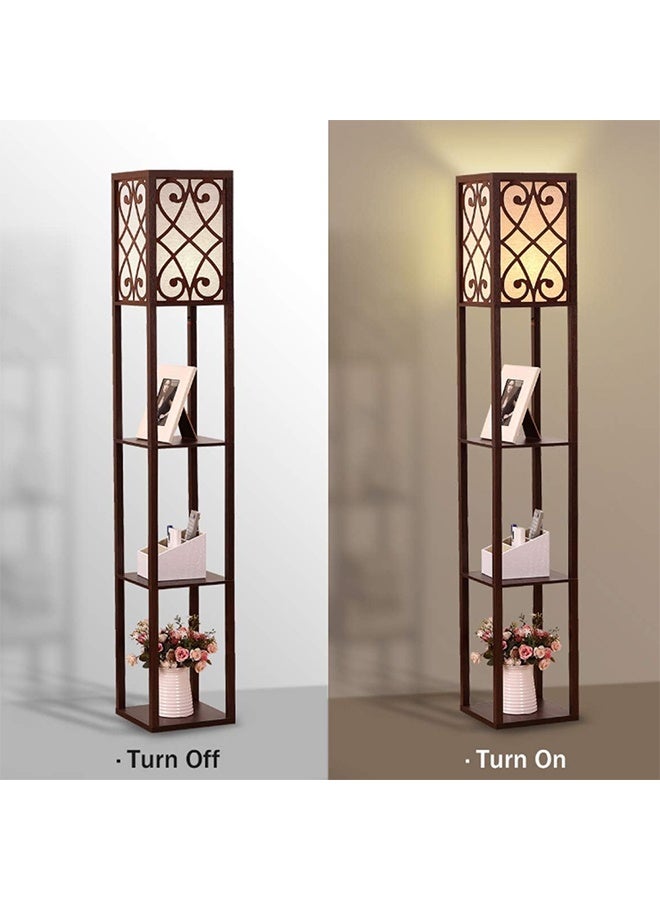 كلناميان غطاء من الكتان لغرفة النوم الحديثة على الطراز الاسكندنافي مع مصباح عمودي على الأرض - Image 4