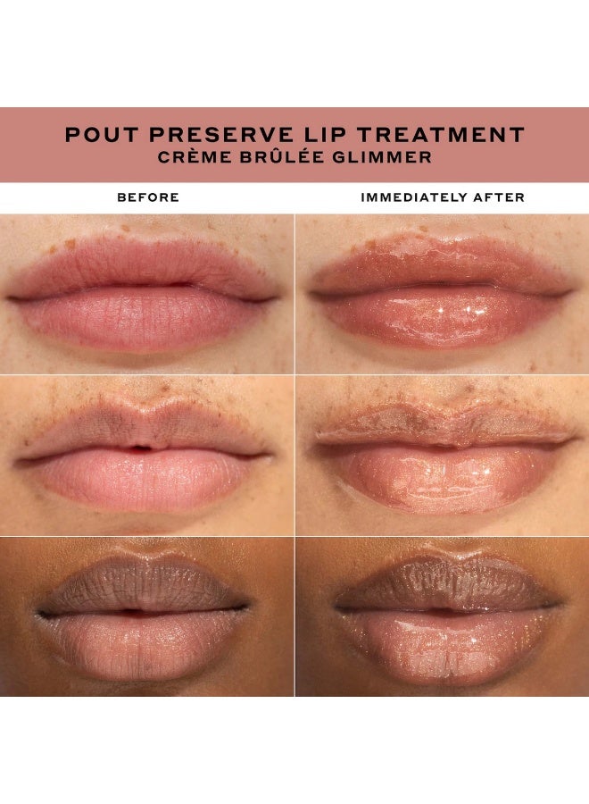 Olehenriksen Pout Preserve Peptide Lip Treatment, Creme Brulee Glimmer - Image 3
