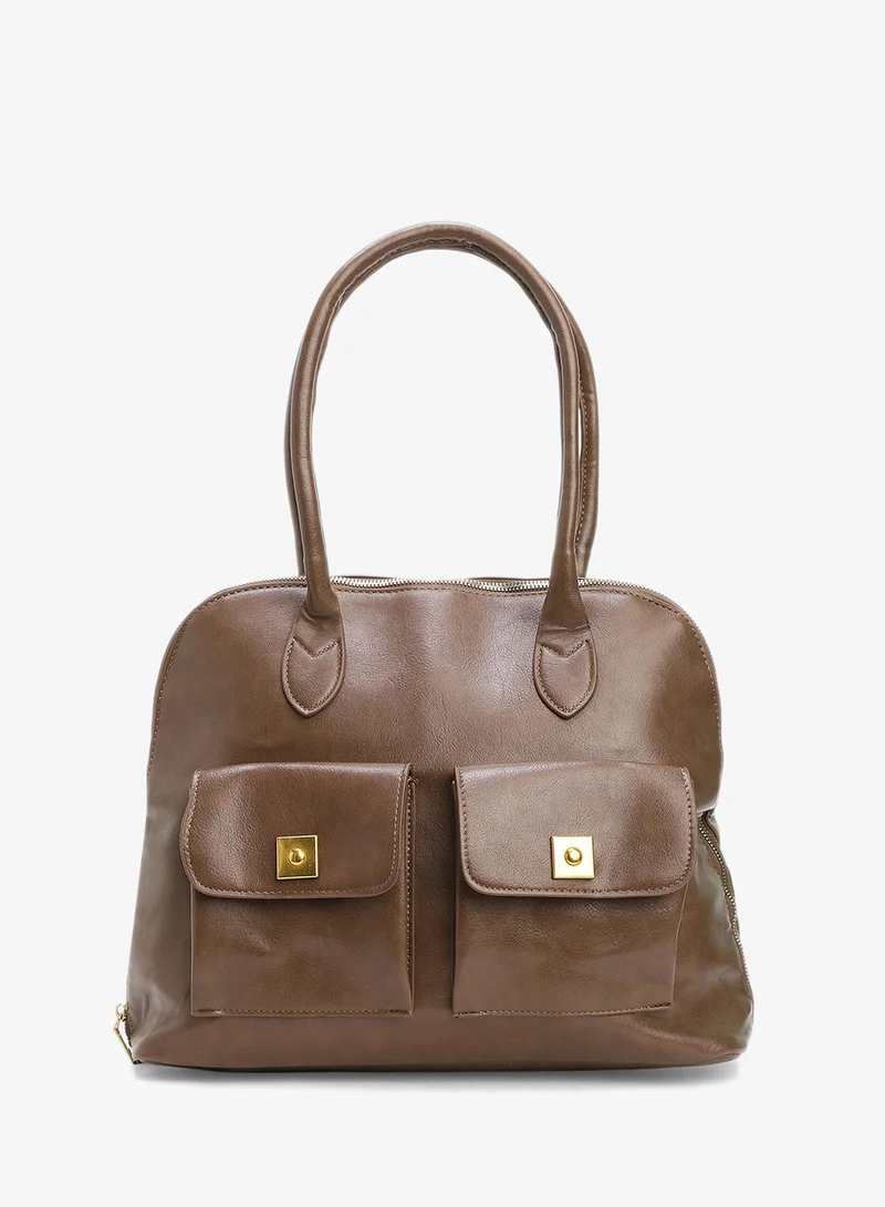 Haute Sauce  Satchel Bag With Pockets for Women | Best Price UAE