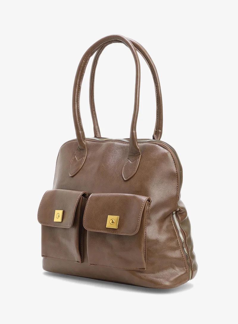 Haute Sauce  Satchel Bag With Pockets for Women | Best Price UAE