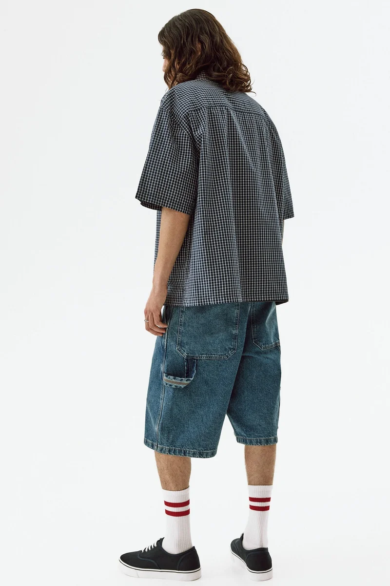 H&M  Relaxed Fit Cotton shirt for Men | Best Price UAE