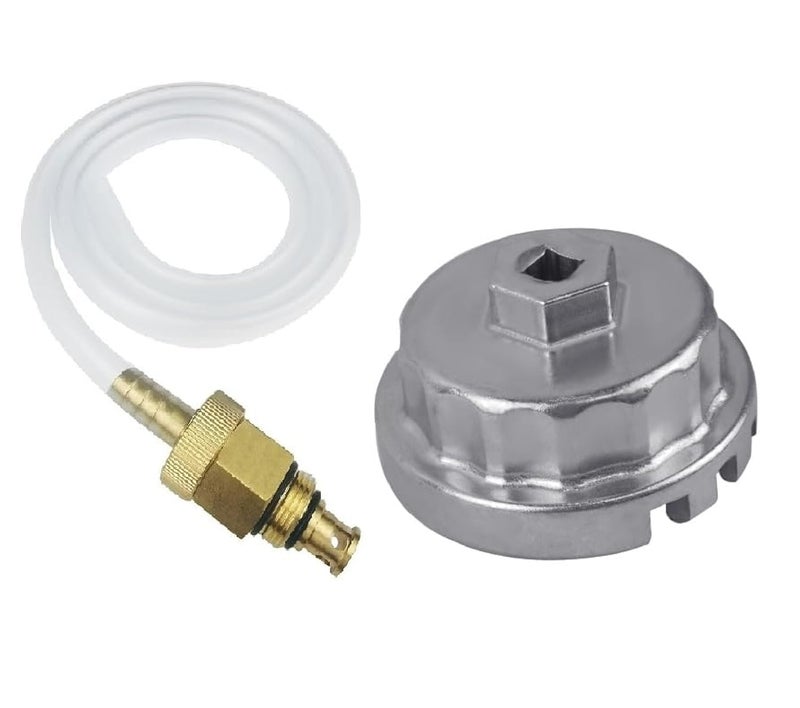 Shonee Oil Filter Tool Oil Filter Wrench for ToyotaLexusRAV4CamryTundraCruiserTacomaAvalonHighlanderSiennaScionPriusCorolla Oil Drain - Image 2