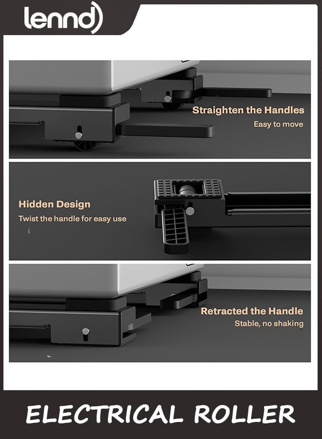 LENND Appliance Rollers Heavy Duty,Newest Extendable Appliance Sliders,Liftable Washing Machine Base,Easily Move Washer and Dryer Machines,Refrigerators - Image 3