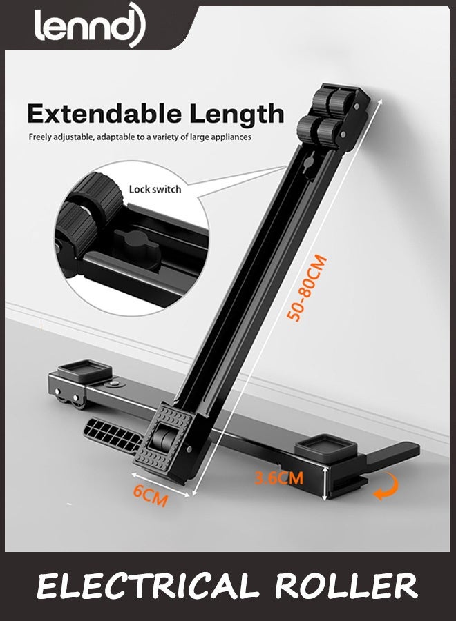 LENND Appliance Rollers Heavy Duty,Newest Extendable Appliance Sliders,Liftable Washing Machine Base,Easily Move Washer and Dryer Machines,Refrigerators - Image 2