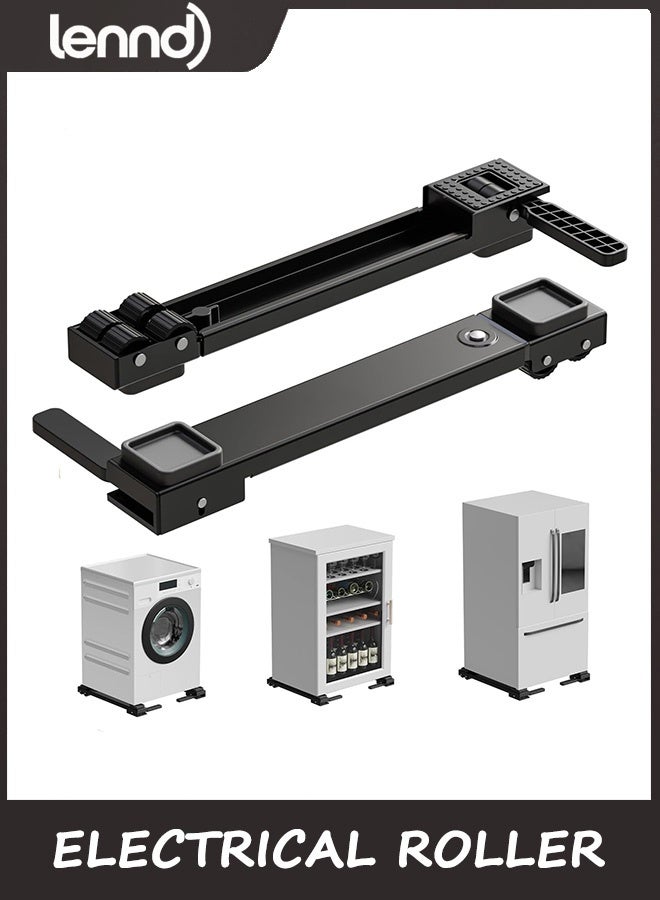 LENND Appliance Rollers Heavy Duty,Newest Extendable Appliance Sliders,Liftable Washing Machine Base,Easily Move Washer and Dryer Machines,Refrigerators - Image 1