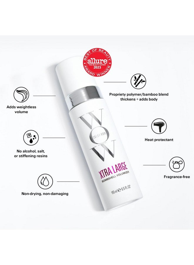 كولور واو مُكثِّف الشعر COLOR WOW Xtra Large Bombshell، 6.5 أونصة سائلة - تقنية جديدة خالية من الكحول لكثافة وسمك يدومان طويلاً - Image 3