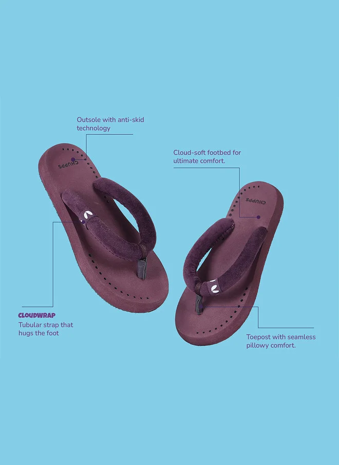 CHUPPS  PLUSH SLIDES & FLIPFLOP for Women | Best Price UAE