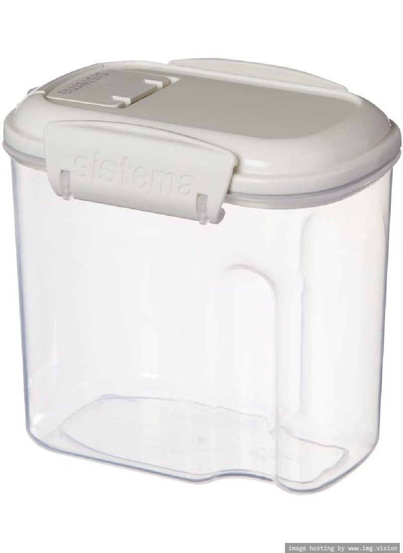 sistema - Bake It Mini Bakery 645Ml, Is Stackable And Perfect For Storing Smaller Baking Ingredients, And Its Microwave, Dishwasher Safe And Bpa Free - Image 1
