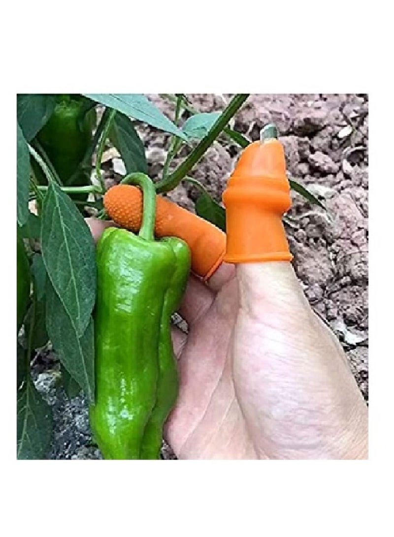 Silicone Thumb Knife Tools and Anti-Cut Finger for Trimming Plants 3pc - Image 2