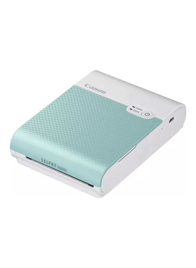 Canon SELPHY SQUARE QX10 Portable Colour Photo Wireless Printer Green - Image 2