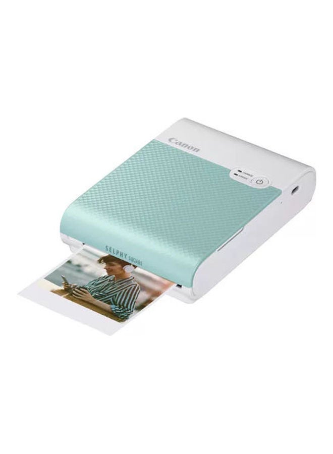 Canon SELPHY SQUARE QX10 Portable Colour Photo Wireless Printer Green - Image 4