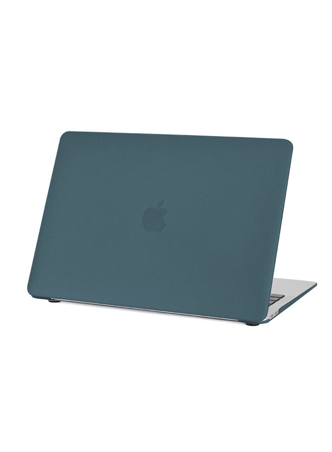 For M4 Apple Notebook Protective Case Macbookairpro13 Ultra-thin Mac Case M2 Cputer Protective Case-Color:Fog Surface Shell-Sea Blue-Applicable Model:(Plane) 2020 Air13(A2179/A2337) - Image 1