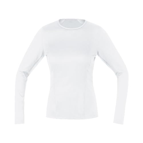 GOREWEAR قميص داخلي طويل الأكمام للسيدات من GORE WEAR M، مقاس M، أبيض - Image 3