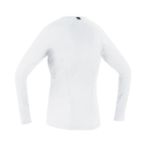 GOREWEAR قميص داخلي طويل الأكمام للسيدات من GORE WEAR M، مقاس M، أبيض - Image 2