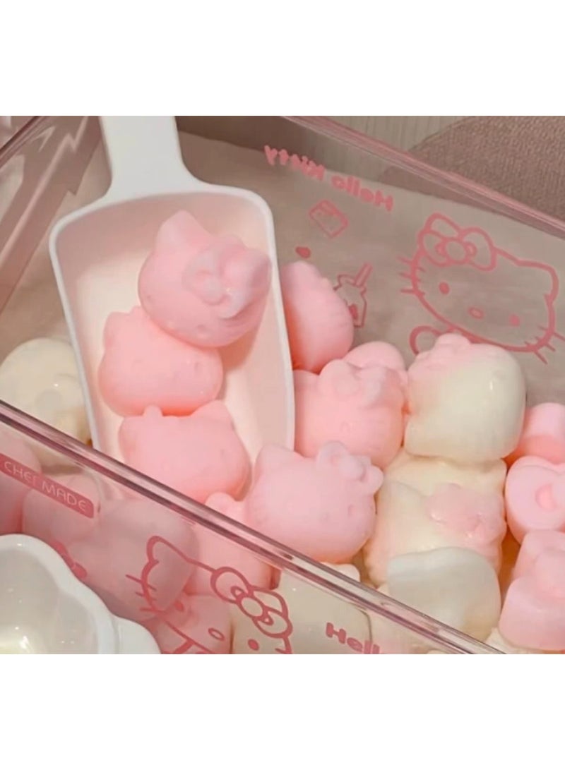 هالو كيتي قالب كوكي من السيليكون لرقائق الشوكولاتة من Hello Kitty لكعكة جيلي أسطوانية دائرية - Image 2