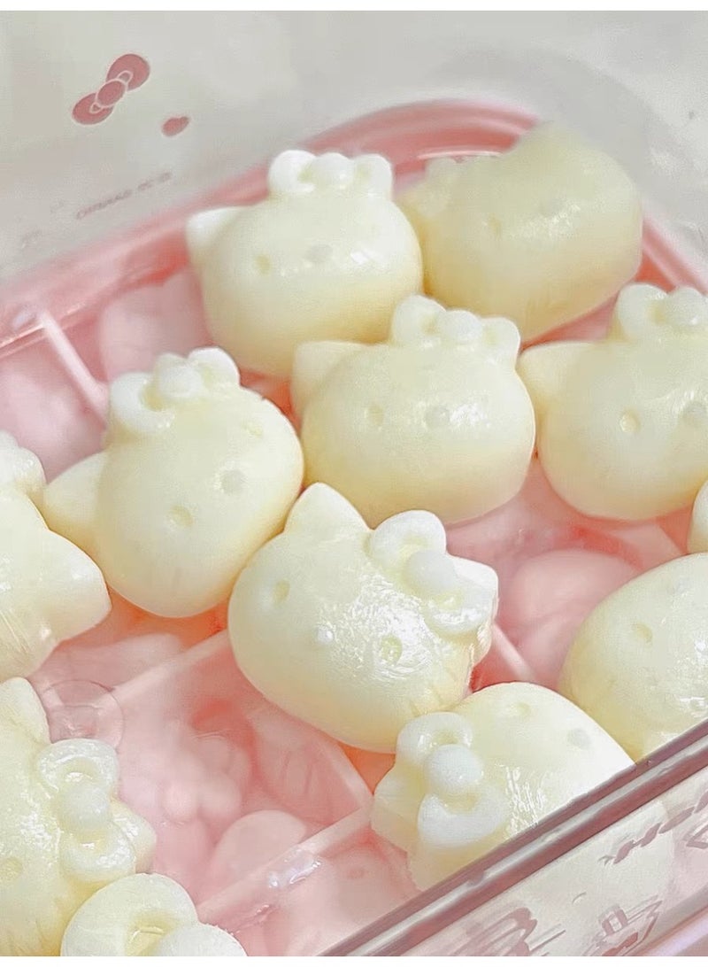 هالو كيتي قالب كوكي من السيليكون لرقائق الشوكولاتة من Hello Kitty لكعكة جيلي أسطوانية دائرية - Image 5