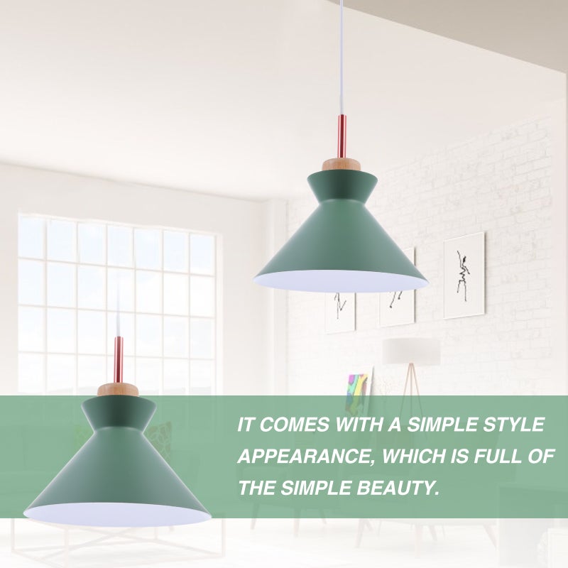 2 pcs Fashion Light Fixture Modern Style Lamp without Bulb - Image 5