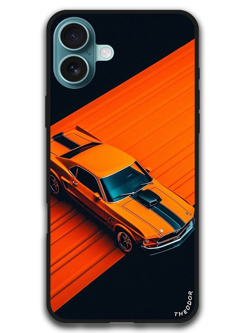 Theodor Protective Case Anti Scratch Shock Proof Bumper Cover For iPhone 16 (6.1)-inch Car (21) - Image 1