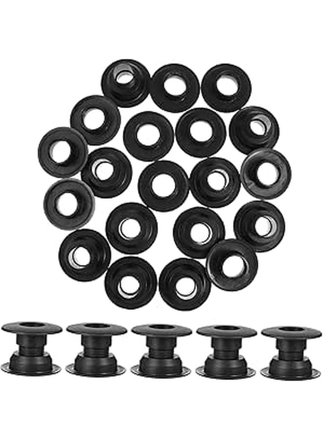 10 Plastic Bushings for Foosball Table Replacement Bearings Easy Install - Image 1