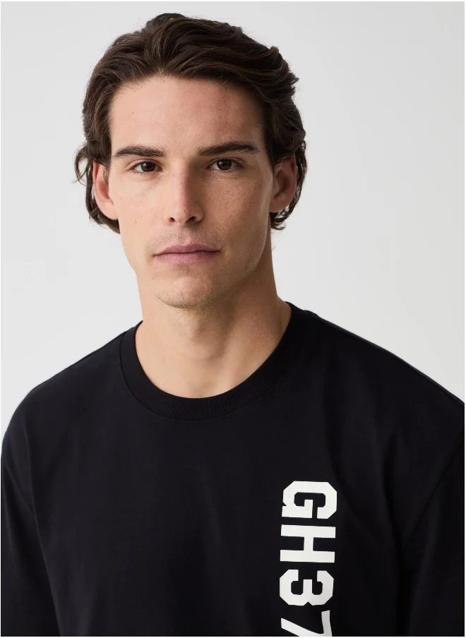 Ovs Printed T-shirt with round neck