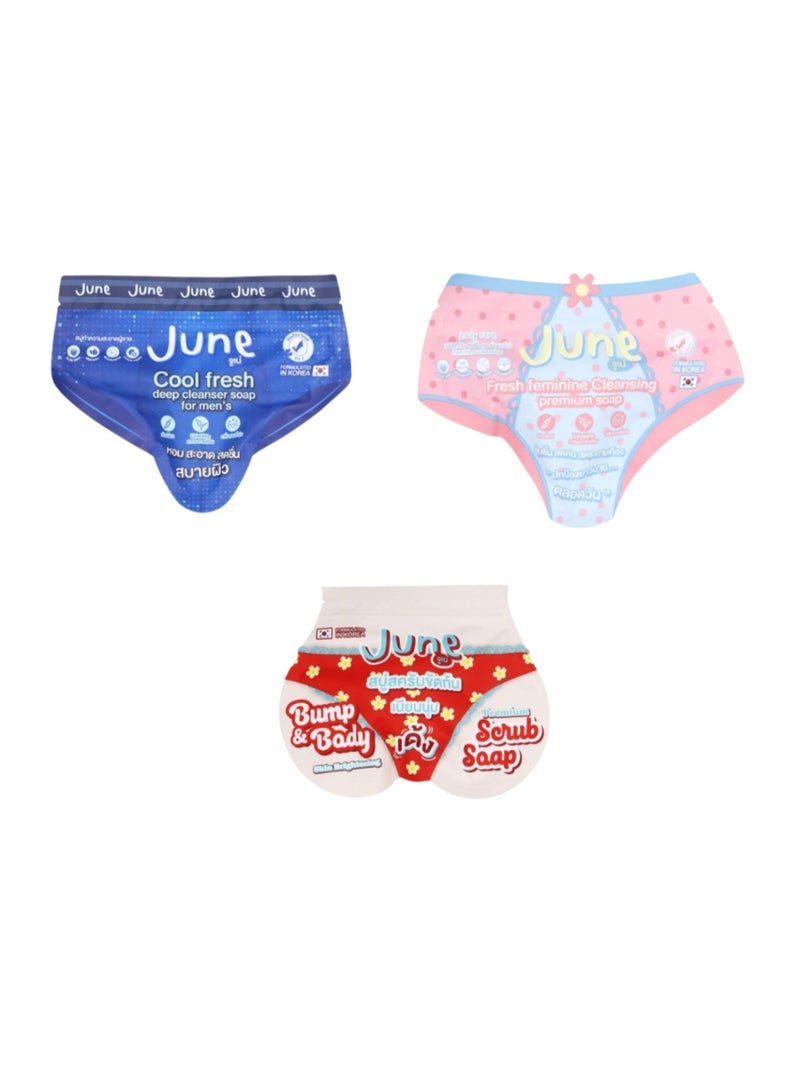 جون [أصلي 100%] ثلاثية صابونة جون فريش الكورية للعناية بالمنطقة الحساسة - Image 1