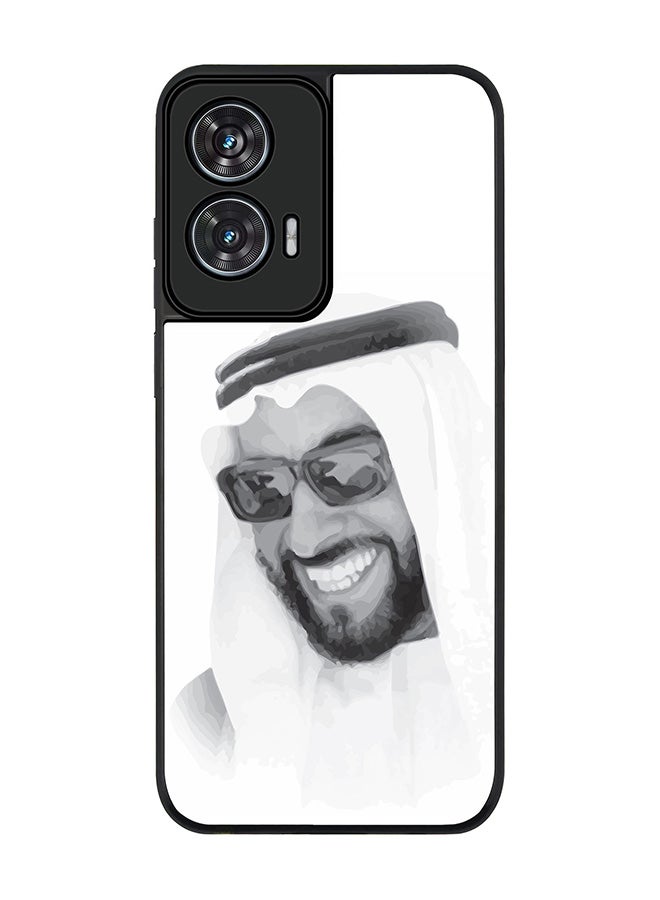 Stylizedd غطاء لموتورولا إيدج 50 فيوجن 5G، حماية كاميرا نحيفة، غطاء هاتف مضاد للصدمات - زايد، والدنا - Image 1