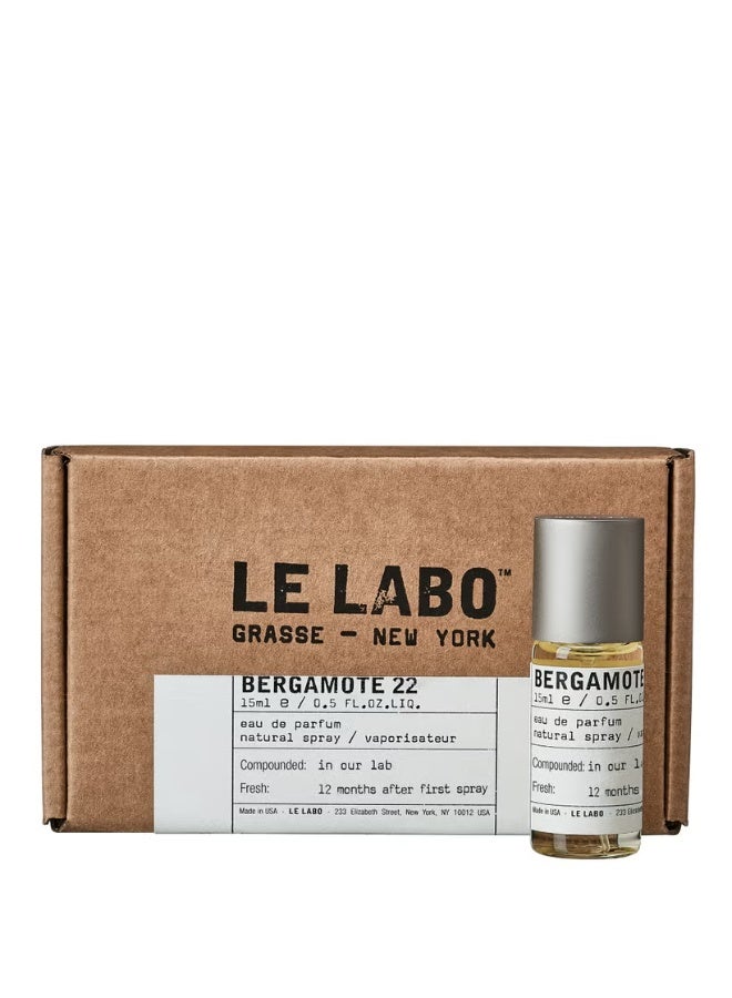 Le Labo Bergamote 22 - Eau De Parfum 15ml - Image 2