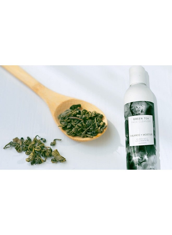 Made from Earth Green Tea Face Cleanser Vitamin A C And Plant Proteins For All Skin Types 8 Oz. - Image 3