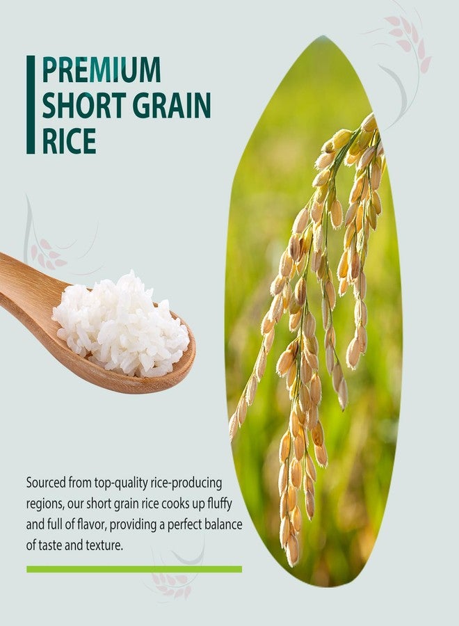 Soeos Sushi Rice 2 Pound, Short Grain Gluten-Free White Japonica Rice, Perfect for Sushi Rolls, and Mochi - Image 5