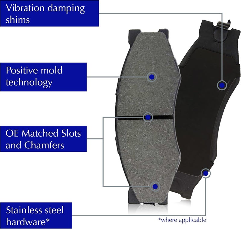 Centric Parts 301.07950 Ceramic Brake Pads for Trucks - Image 5