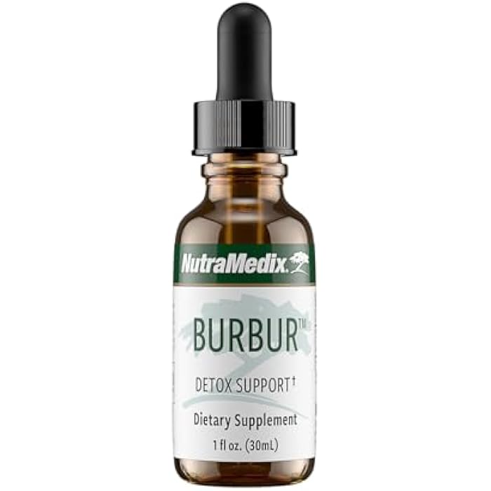 NutraMedix Burbur Supplement - Supports Full Body Detox Cleanse for Women & Men - Promote Antioxidant & Microbial Support - Herbal Tincture Made with Manayupa Leaf Extract (1oz / 30ml) - Image 1