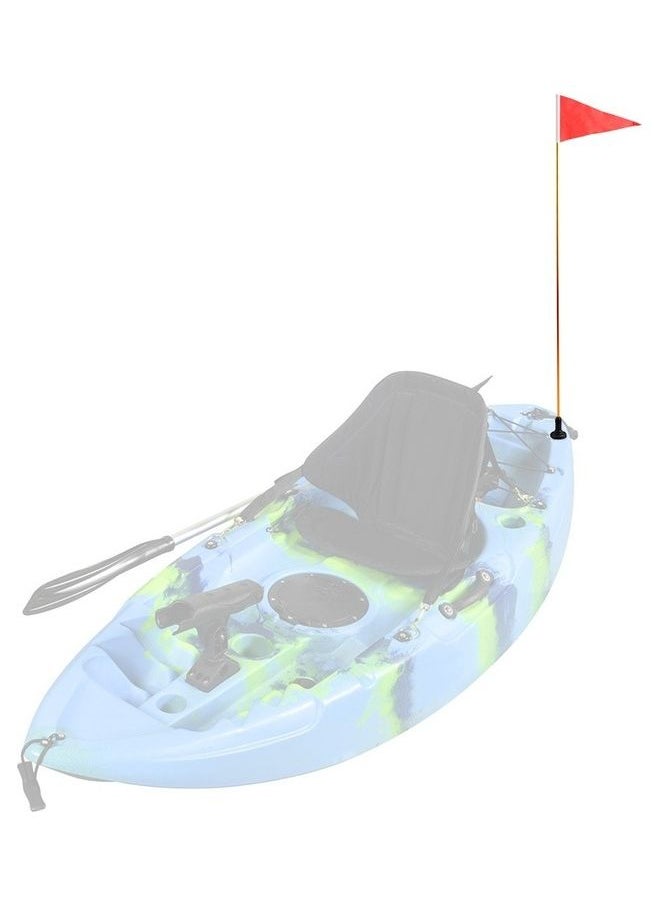 NIBEMINENT - 3-Piece Safety Flag Mount Base 48x9x4cm - Image 1