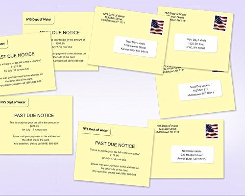 NextDayLabels 8-1/2" x 11" Laser/Inkjet Postcards 4 Per Page, (4-1/4" x 5-1/2" Each Card | Green, 1000 Cards) - Image 4