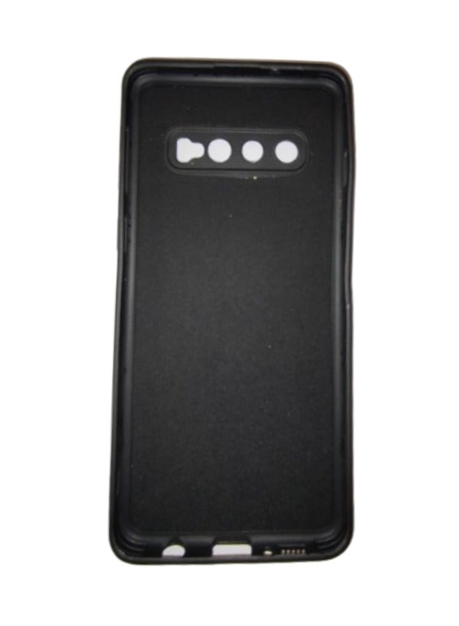 Samsung S10 Silicone Case, Super-Slim, Advanced Shock-Absorbent Scratch-Resistant Silicon Case Cover For Samsung S10, Black - Image 2