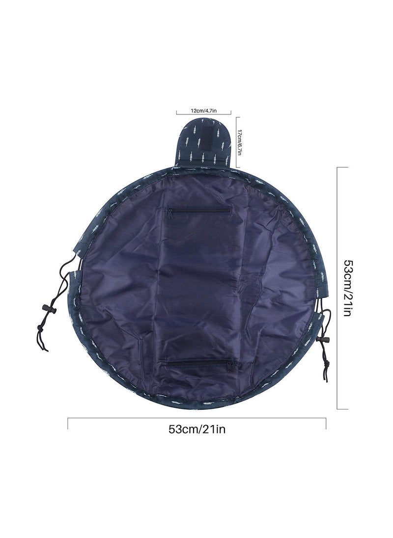 svk dream SVK Dream Portable Waterproof Lazy Cosmetic Bag Drawstring Finishing Travel Storage Bag Makeup Organizer Wash Bag Multi Color  - Image 5