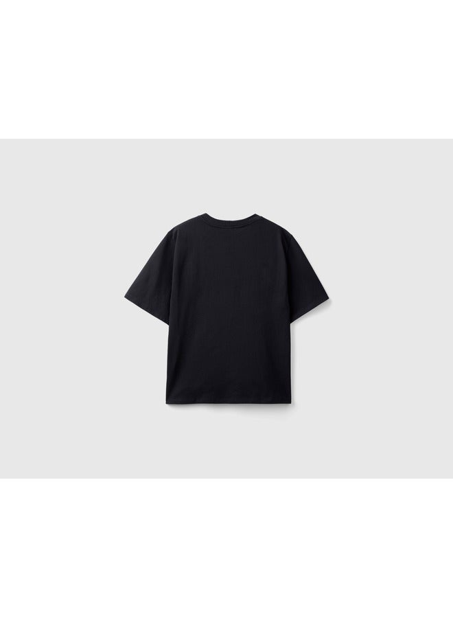 UNITED COLORS OF BENETTON T-Shirt With Logo Text - Image 2