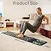 Worive Foot Massage Mat Reflexology Walk Stone Road Acupressure Mat with Chart Feet Pressure Point Mat for Elderly Students and Office Workers 689 x 1378 Inches - Image 4