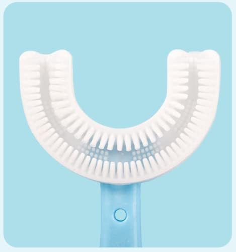 Aaruhi Impex 360-Degree U-Shaped Silicone Toothbrush, U-Shaped Teeth Cleaner, Multicolor, Pack of 1 - Image 3