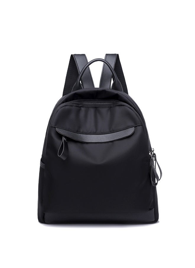 yongsheng Waterproof Nylon Backpack Black, 33*30*15cm, Small Backpack Purse For Women, Cute Mini Backpack Waterproof,Tiny Nylon Fashion Backpack Handbag  - Image 2