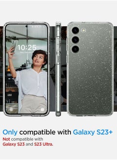 Spigen غطاء حماية لامع من الكريستال السائل لهاتف سامسونج جالكسي S23 بلس - كريستال كوارتز  - Image 2