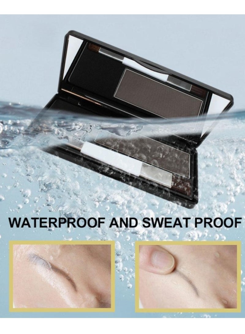 Sevich Hair Root Concealer Waterproof Full Magic Hair Powder for Hair Root Hair Color Shadow Cover Grey Hair Root Hair Touch Up Thin Hair Powder Hair Shadow Cover Powder Brown 8g - Image 3