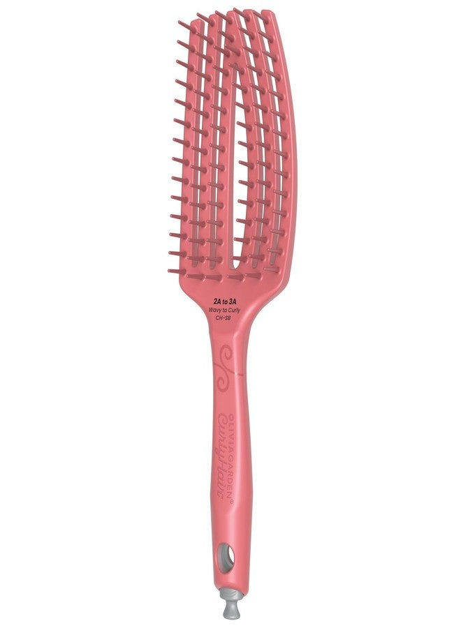 Olivia Garden CurlyHair Single Bristles Brush - Image 1